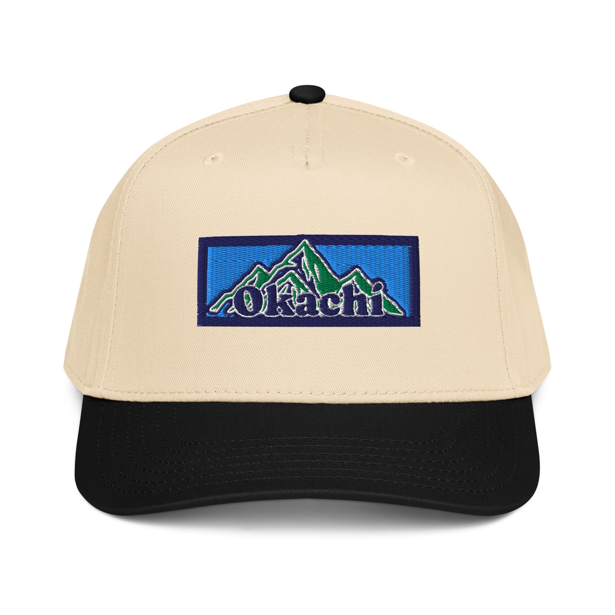 MK1 MTN Cap | Embroidered 5-Panel Mountain Baseball Cap | Okachi