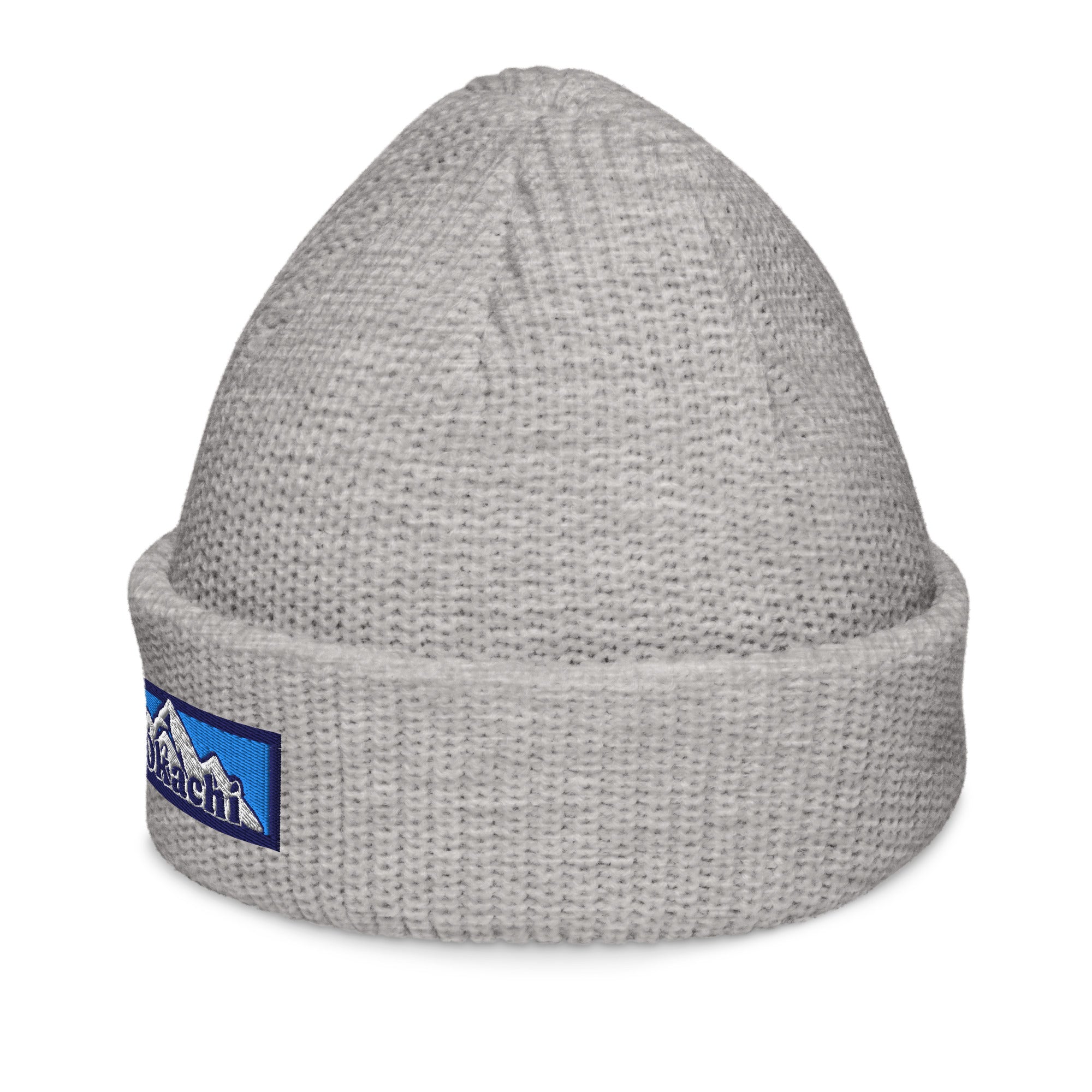 MK1 MTN Beanie | Embroidered Knit Fisherman Beanie | Okachi Brand