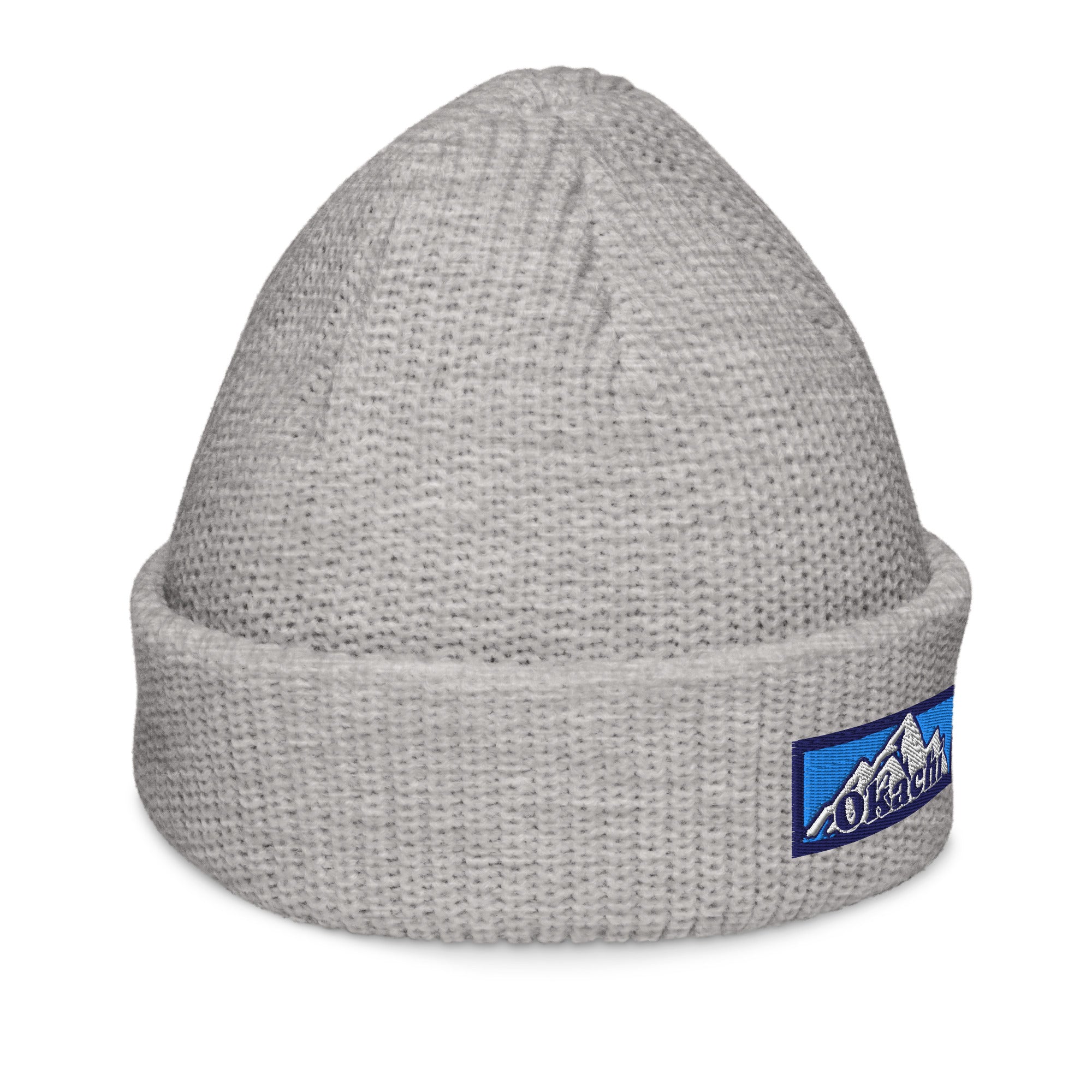 MK1 MTN Beanie | Embroidered Knit Fisherman Beanie | Okachi Brand