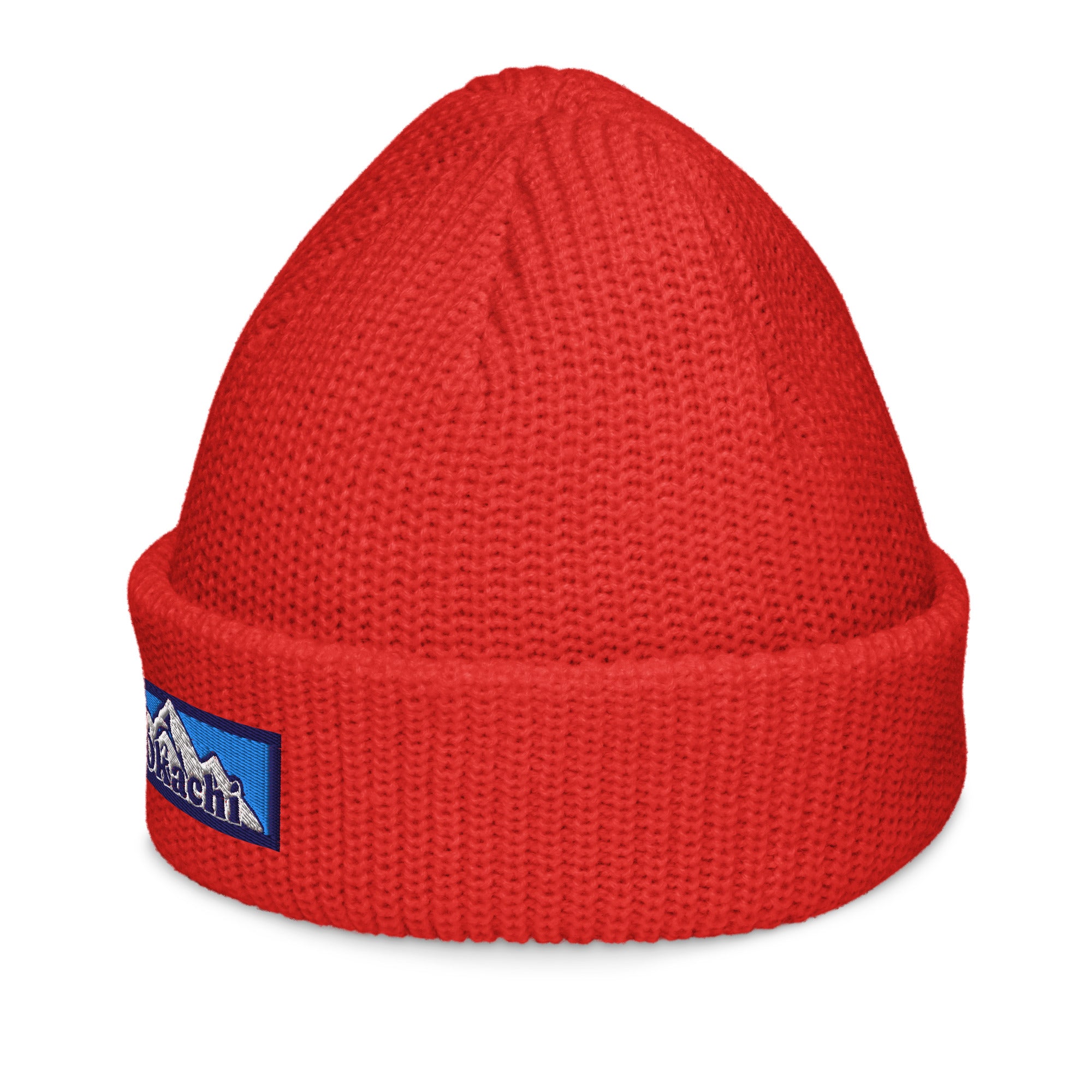 MK1 MTN Beanie | Embroidered Knit Fisherman Beanie | Okachi Brand